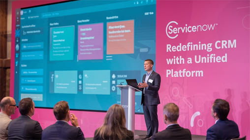 ServiceNow Redefines CRM with Unified Platform